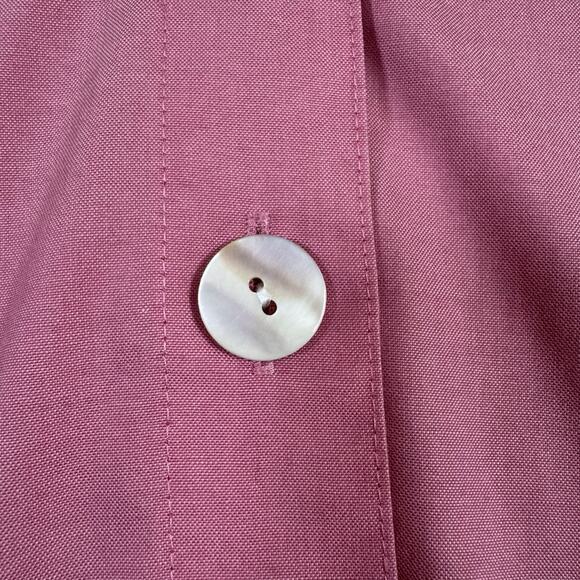 Coldwater Creek 100% Cotton Pink Long Sleeve Button-Up Tunic Size 3X - Picture 4 of 12